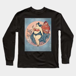 Powerful and divine fairy (no text and with background) Long Sleeve T-Shirt